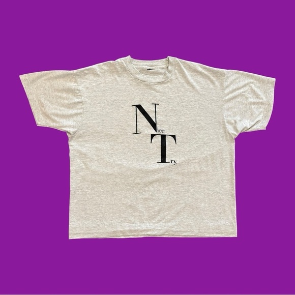 90s IBM “Nice Try / OS/2” Promo Tee